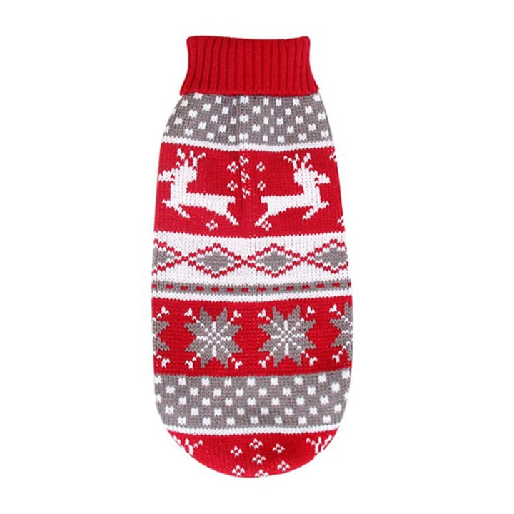 Christmas knitted Pets sweater