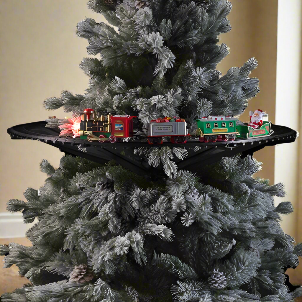 Christmas Tree Electric Toy Train