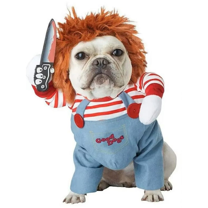 Chucky | Deadly doll Halloween dog costume