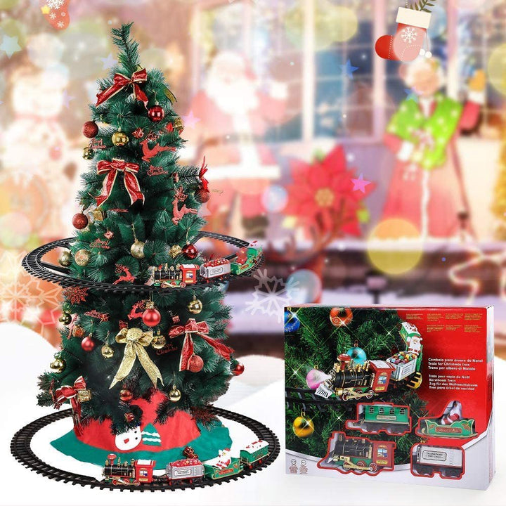 Christmas Tree Electric Toy Train