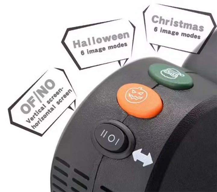 Christmas & Halloween - Window Projector